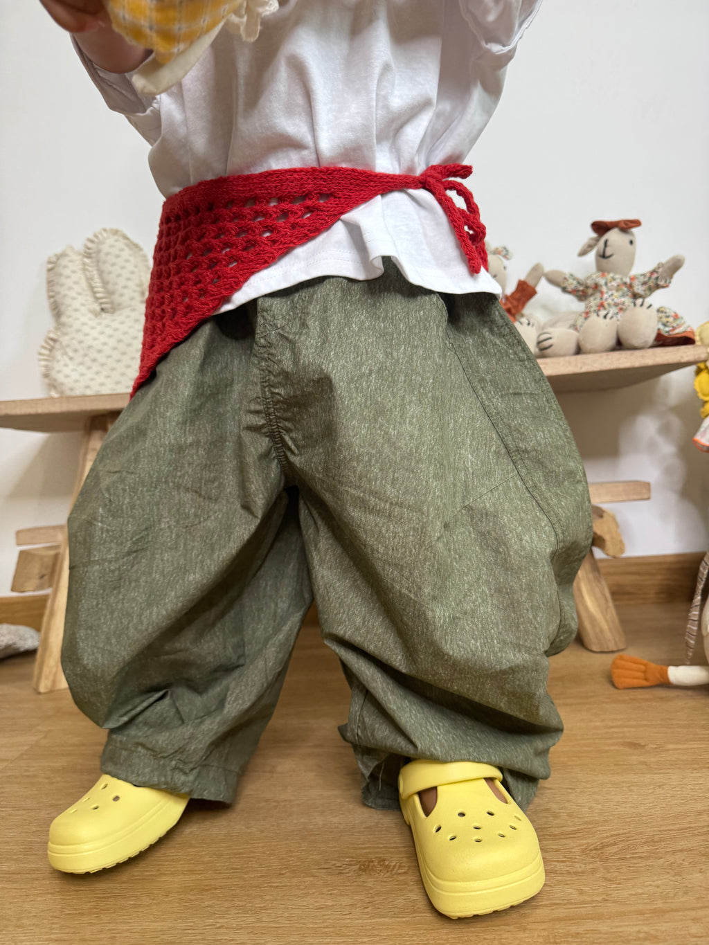 Pantalone Balloon Verde