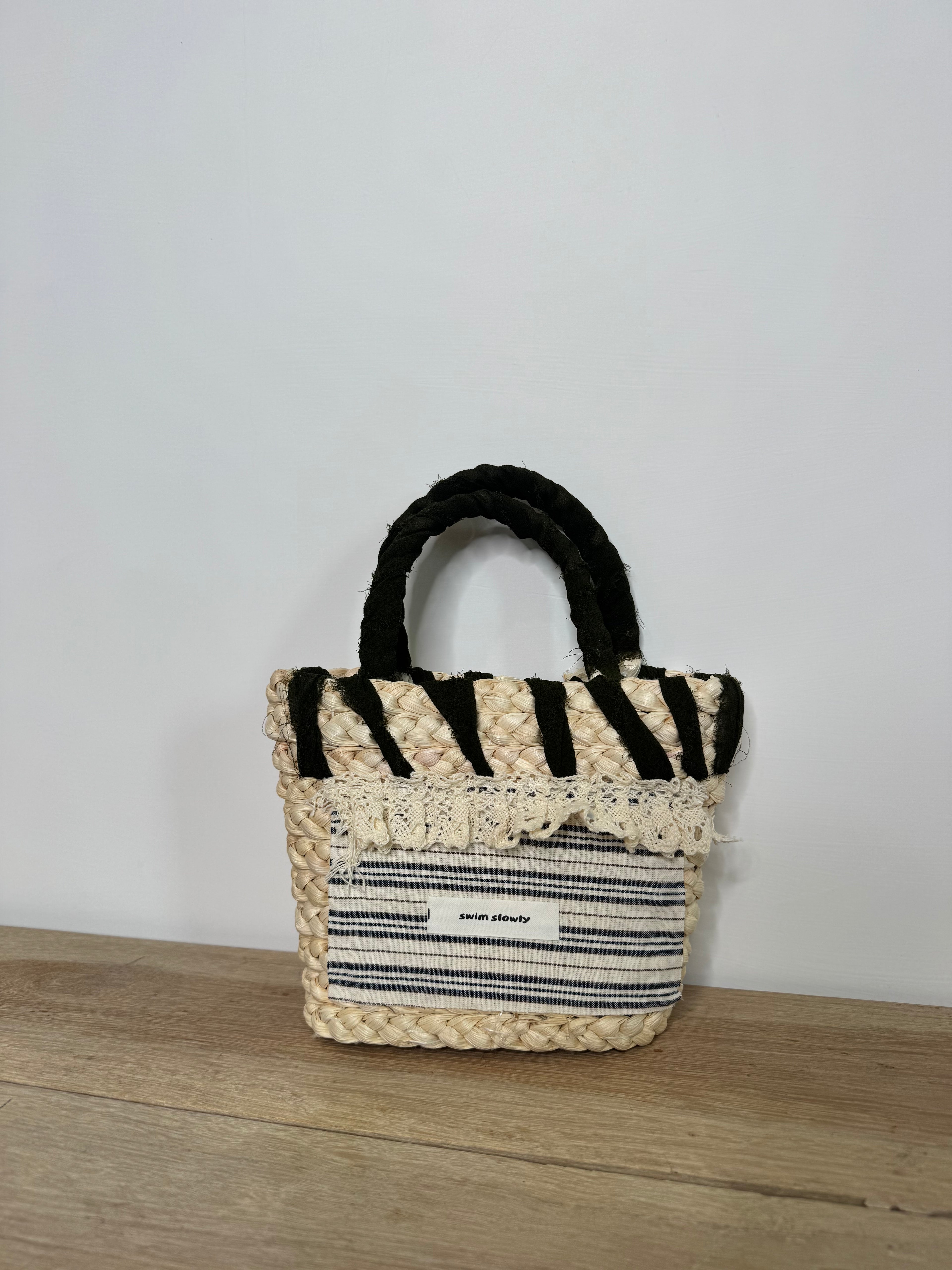 Borsa hand made verde