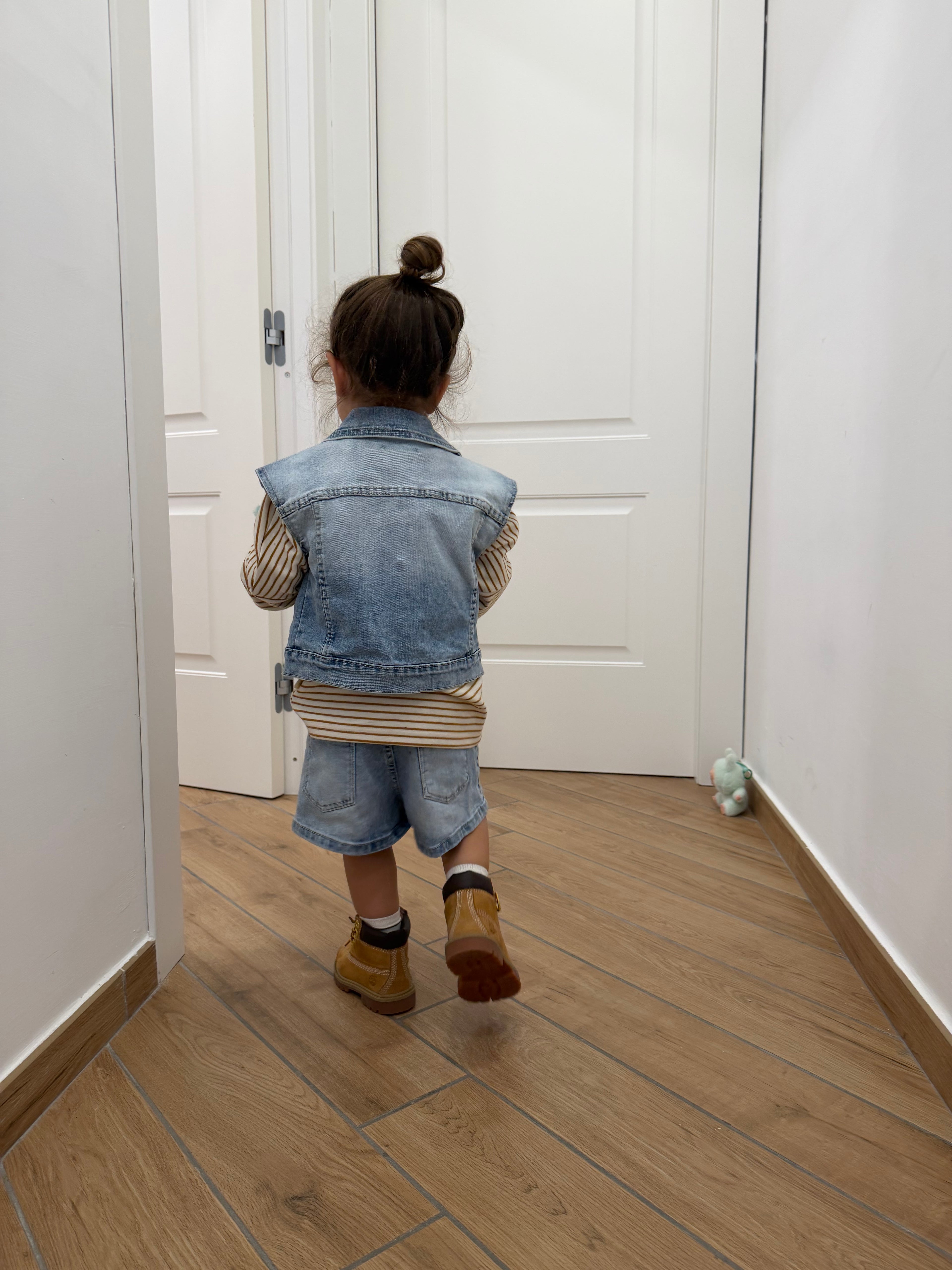 Coordinato denim baby
