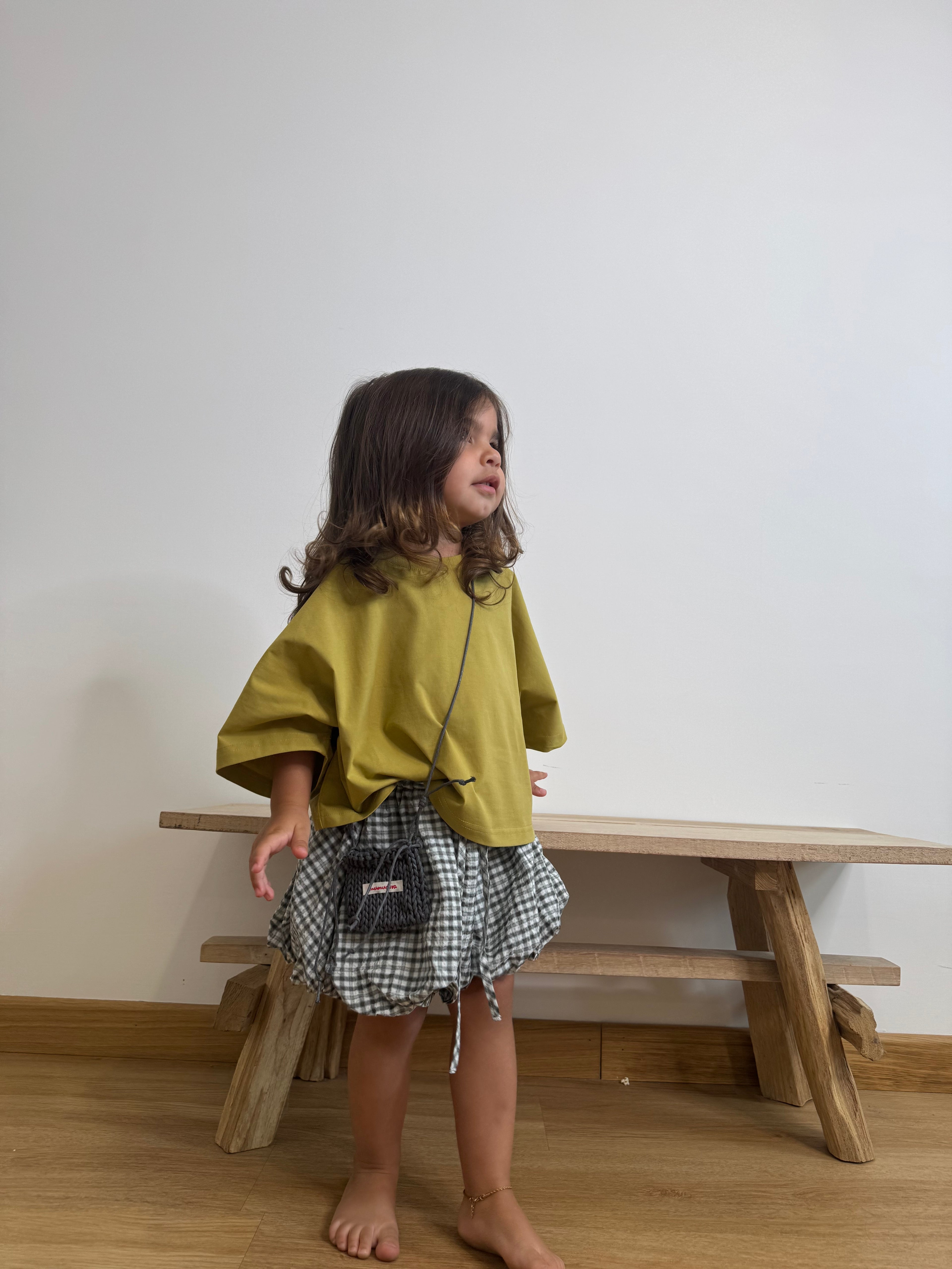 Borsa crochet Grey mini