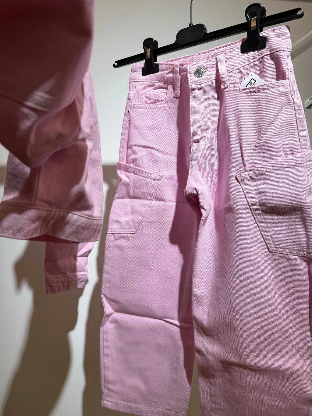 Coordinato denim pink