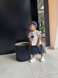 T shirt fungo blu