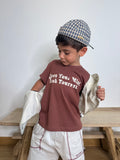 T-shirt Open Your Bordeaux