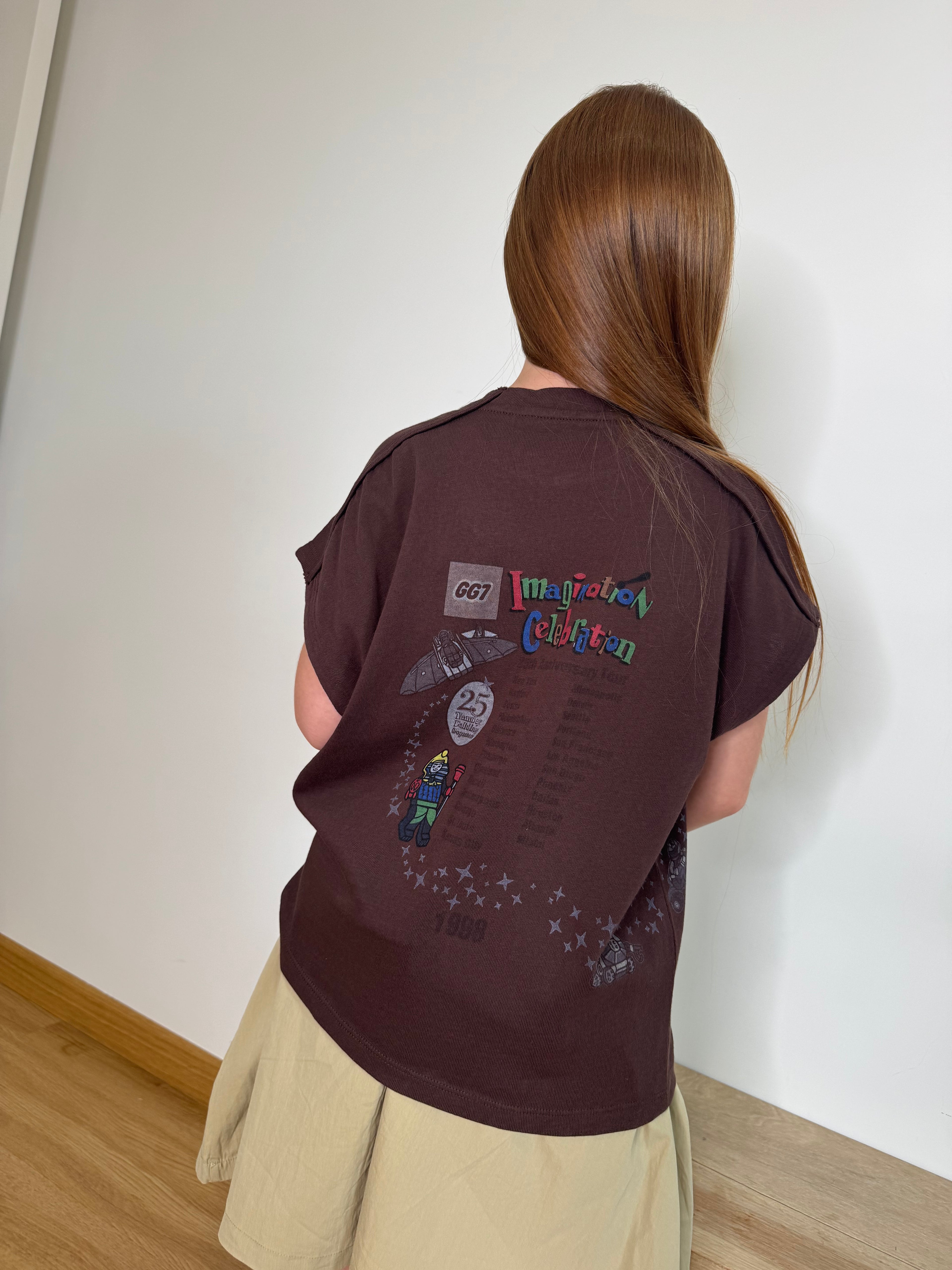 T-shirt Lego Brown