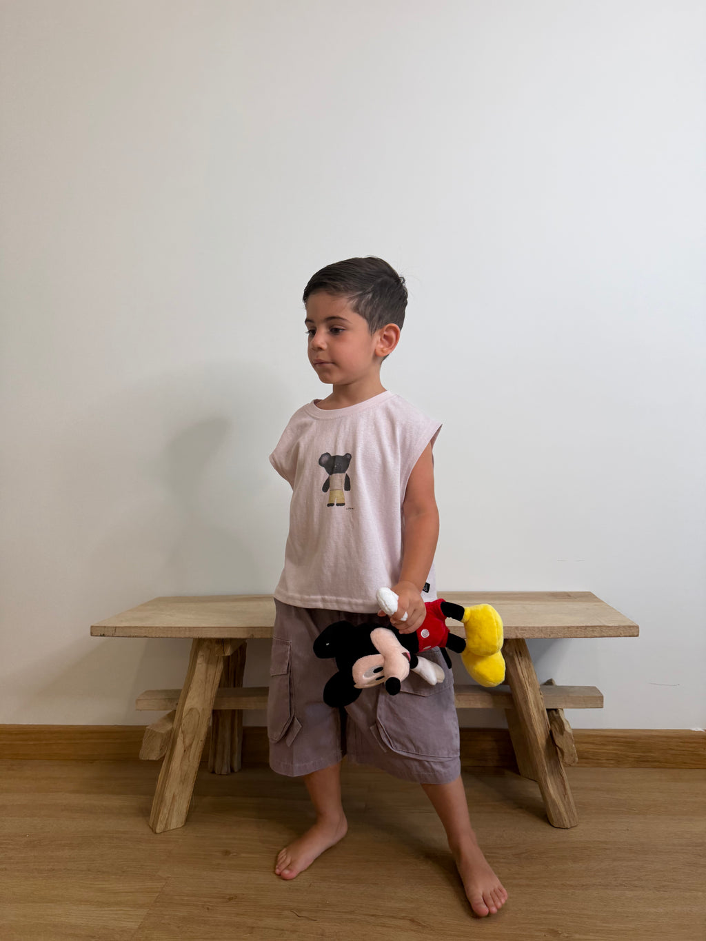 Canotta bear lilla