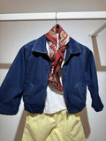 Bomber denim blu