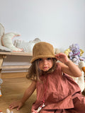 Cappello croc brown