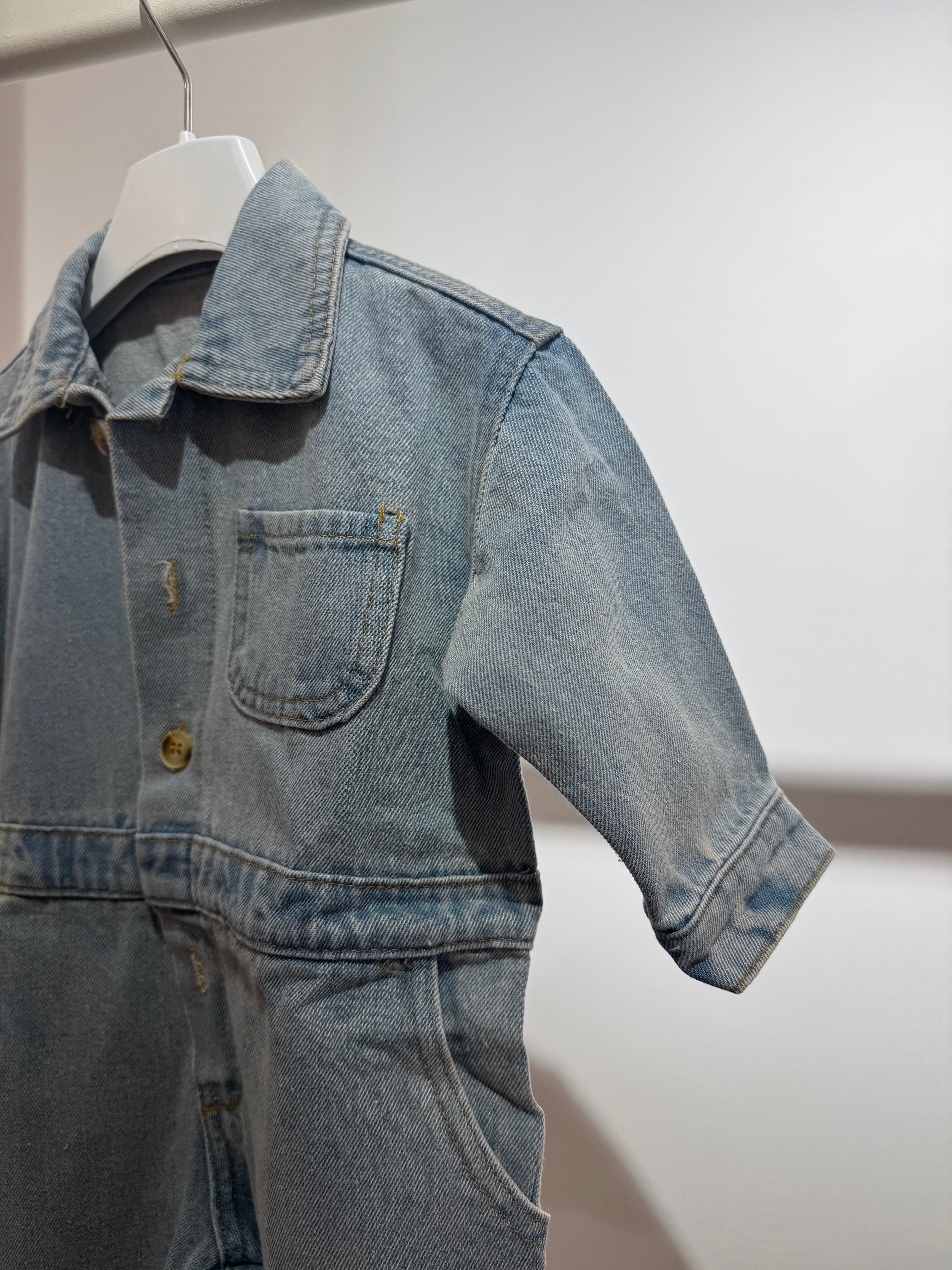 Salopette denim