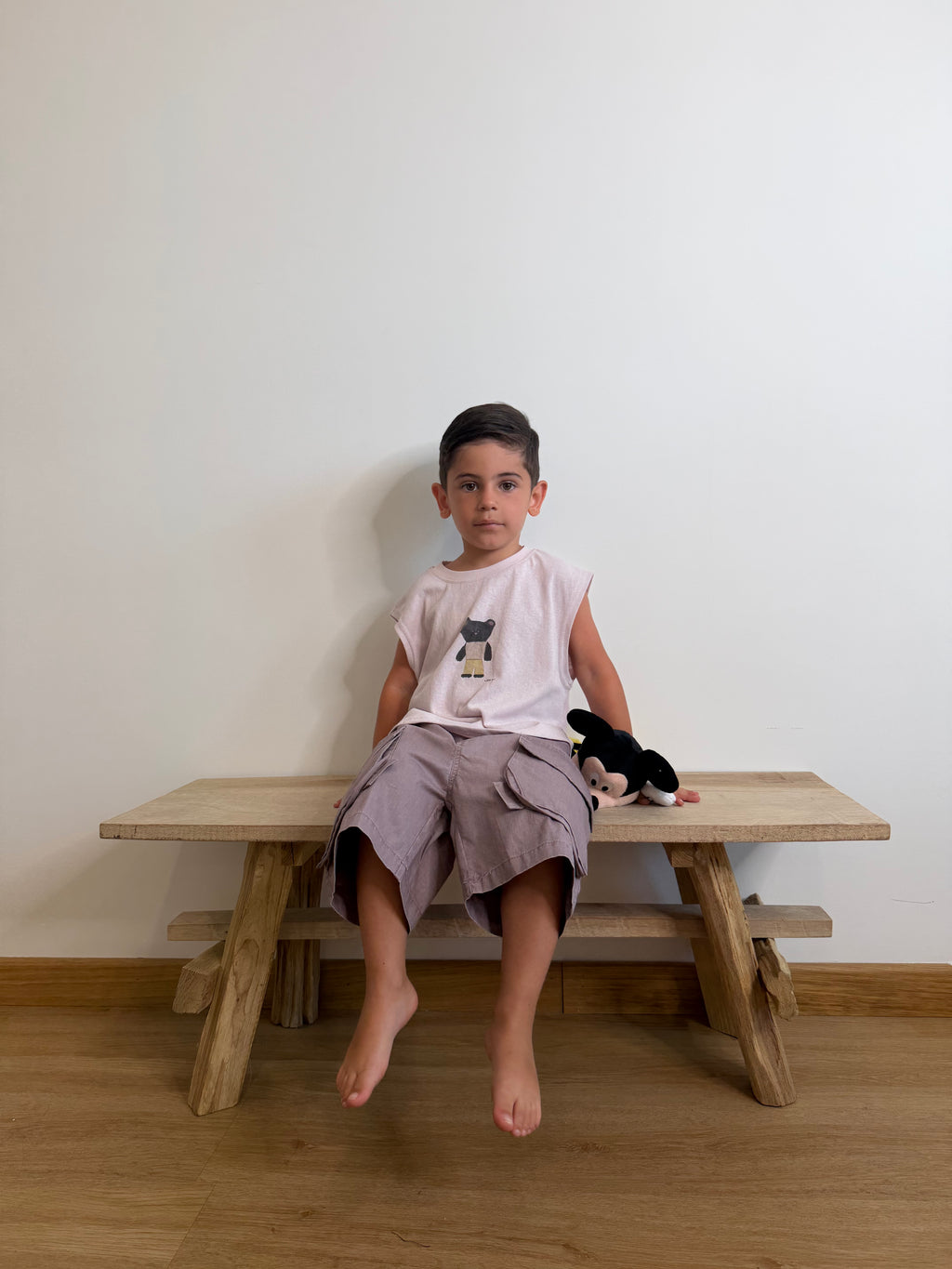 Canotta bear lilla