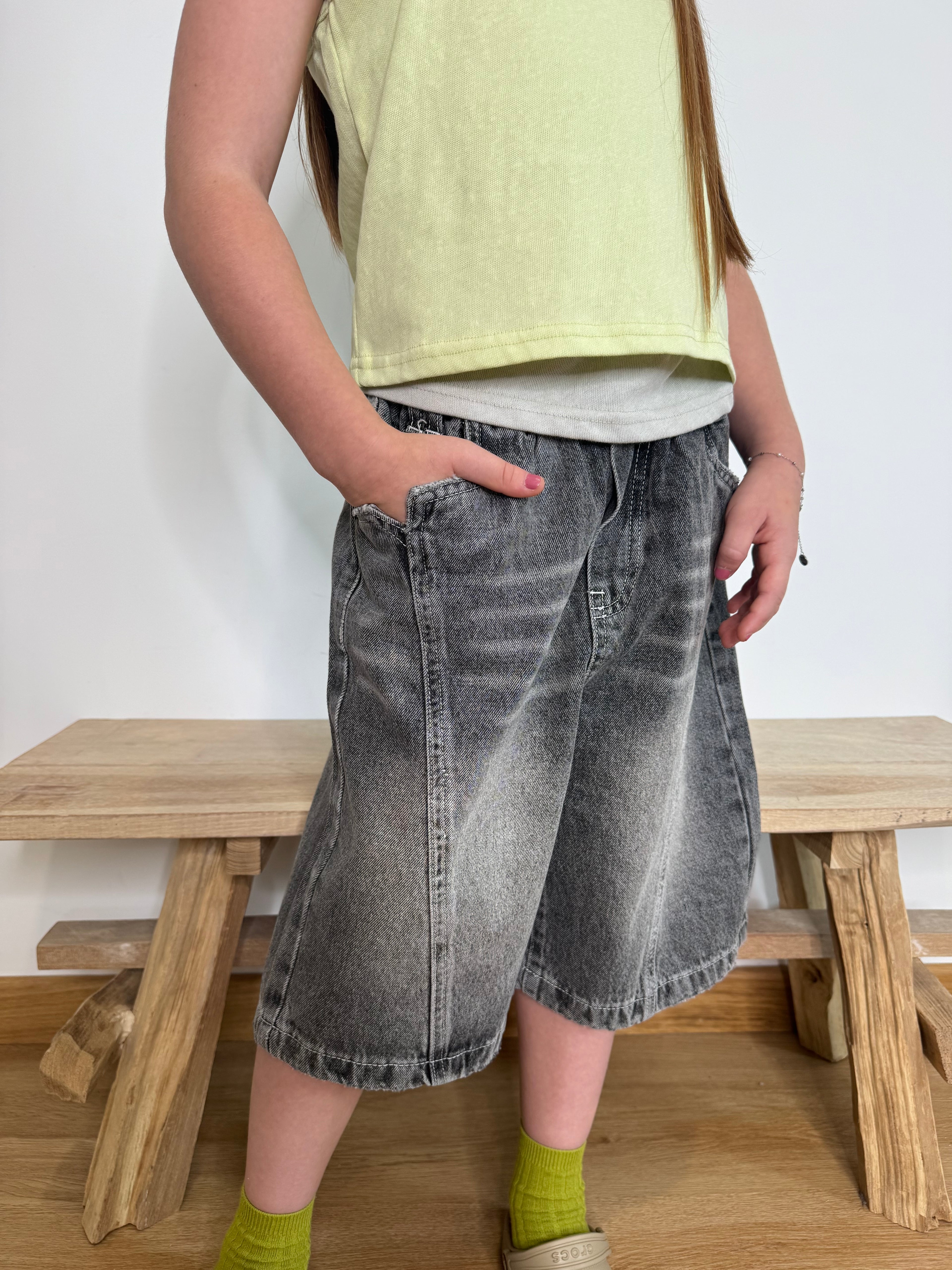 Shorts Jeans Gray