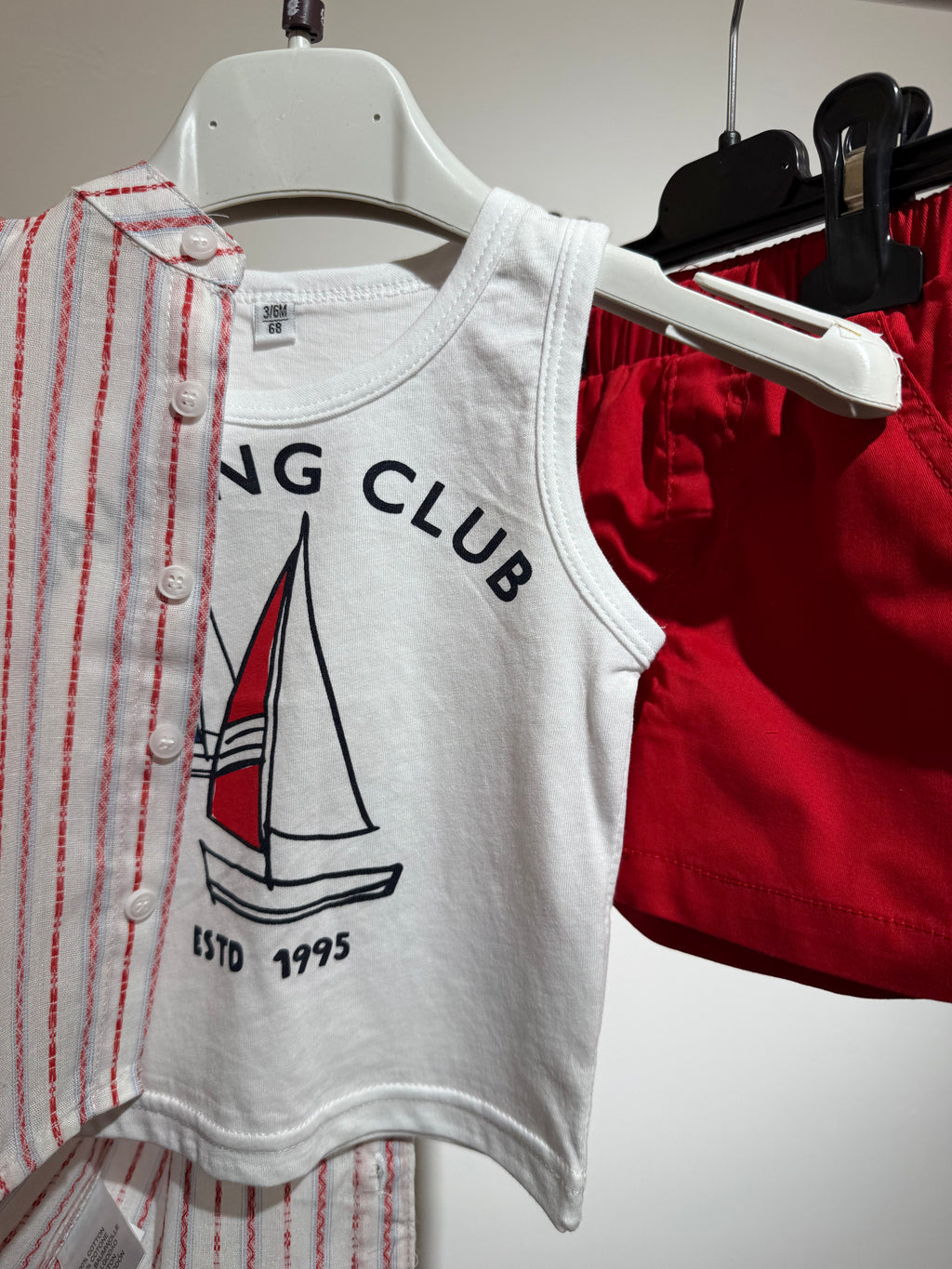 Cordset baby red
