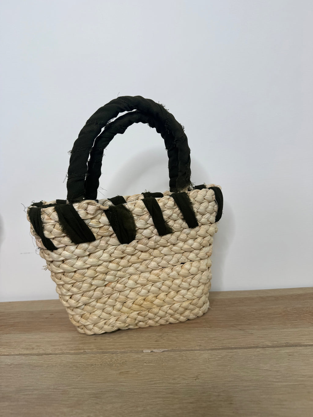 Borsa hand made verde