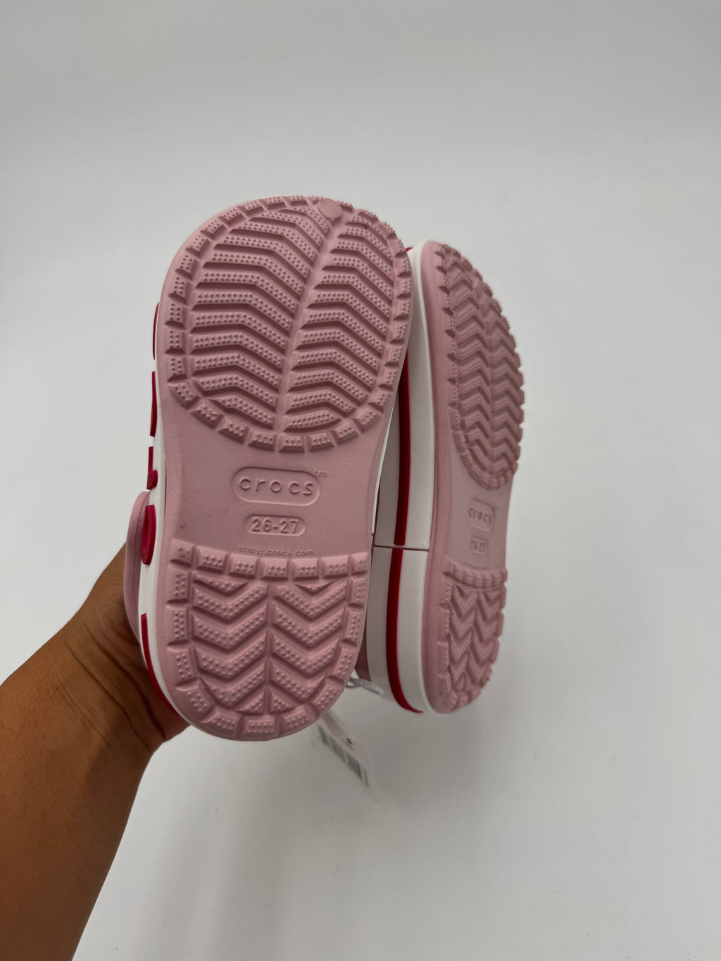 Scarpe baby pink/red