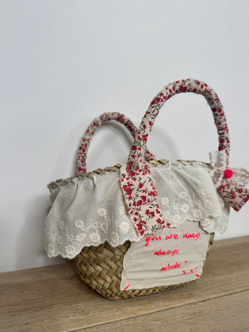 Borsa hand Made flower