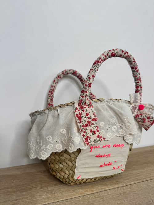 Borsa hand Made flower