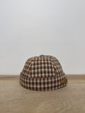 Cappello korean quadri brown
