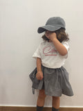 Coordinato gonna+maglia grey