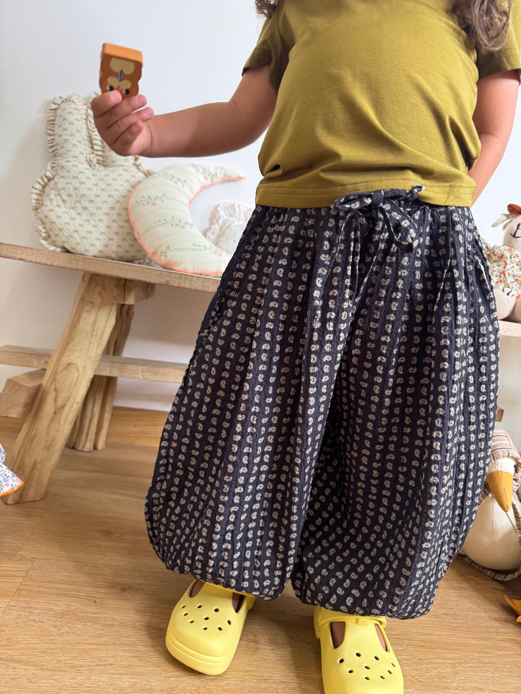Pantalone Balloon blu