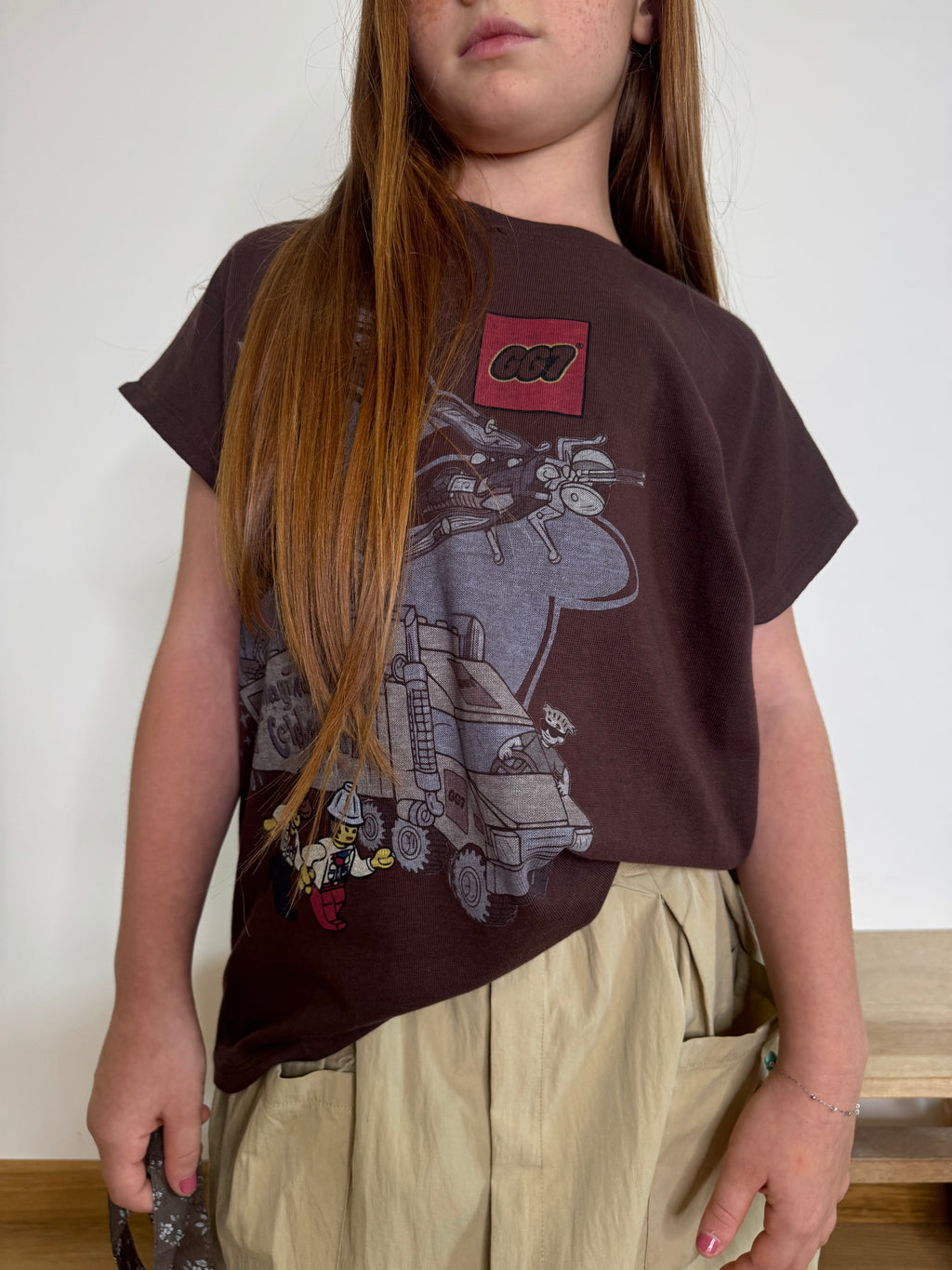 T-shirt Lego Brown