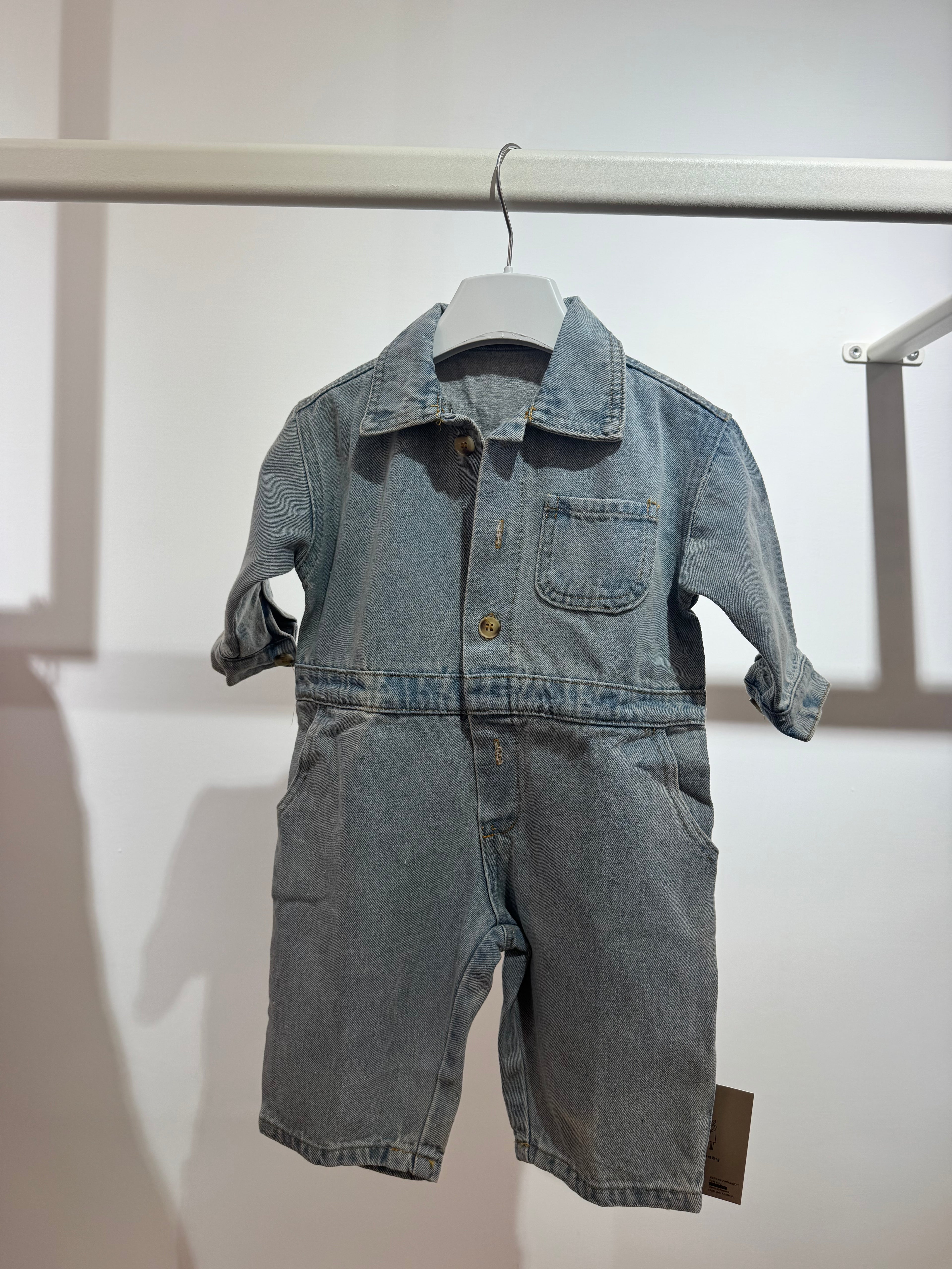 Salopette denim