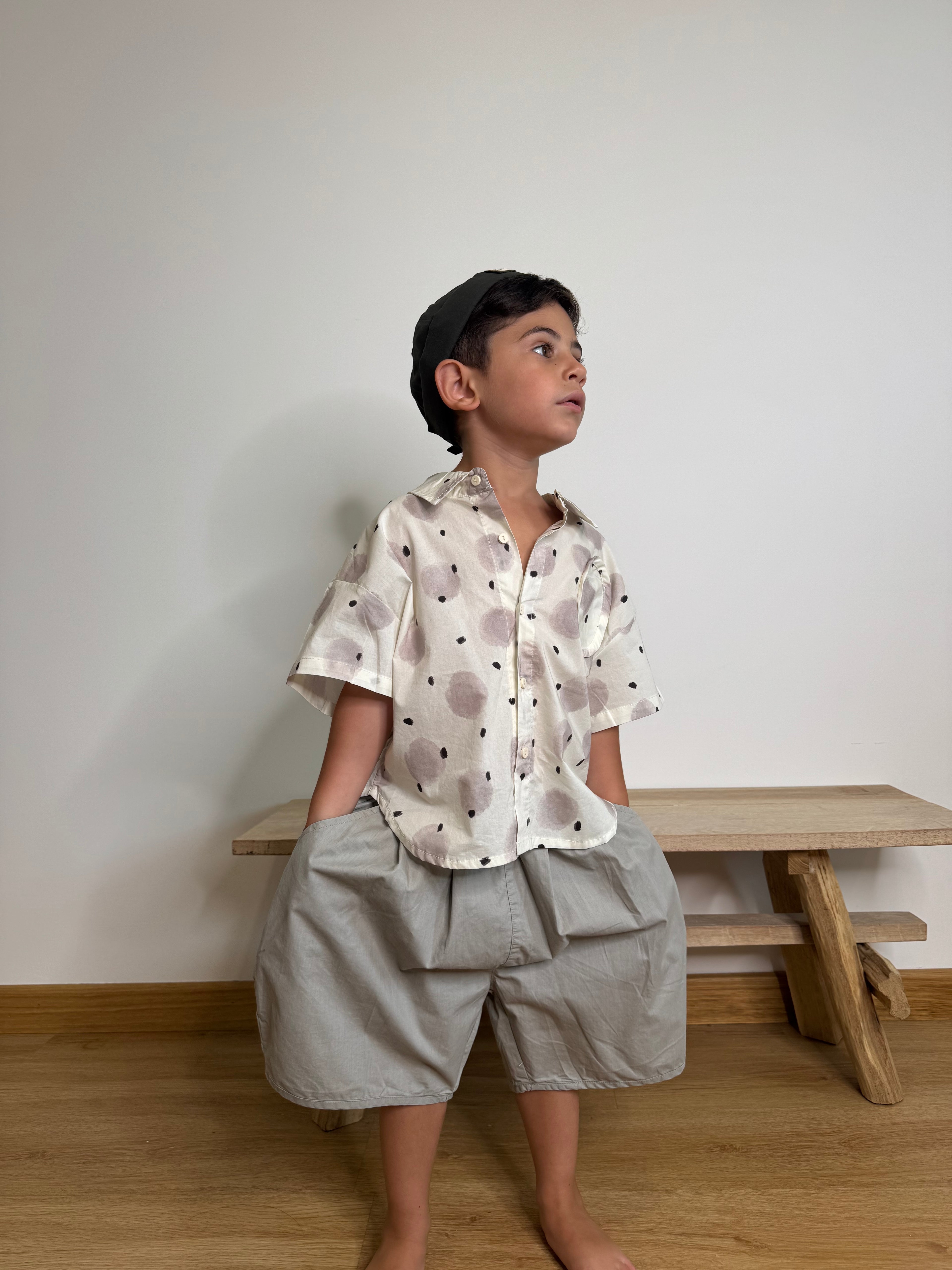 Camicia Bubble