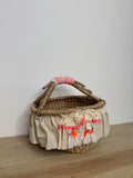 Straw Bag Country Neon