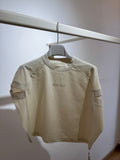 T-shirt Woof Team Crema