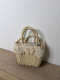 Borsa Mare Paglia Lace
