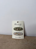 Set Hair Clips Green