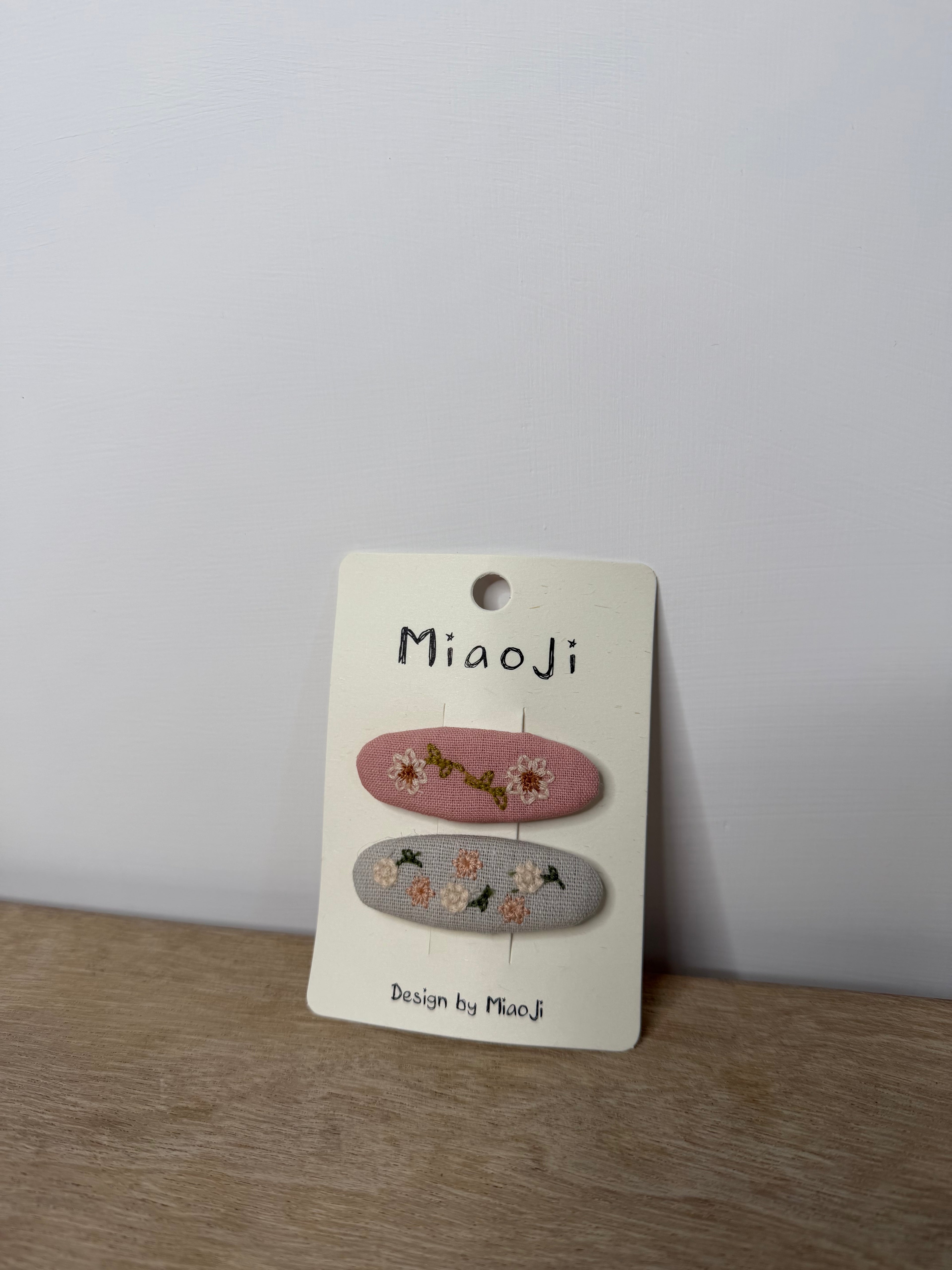 Set Hair Clips Pink