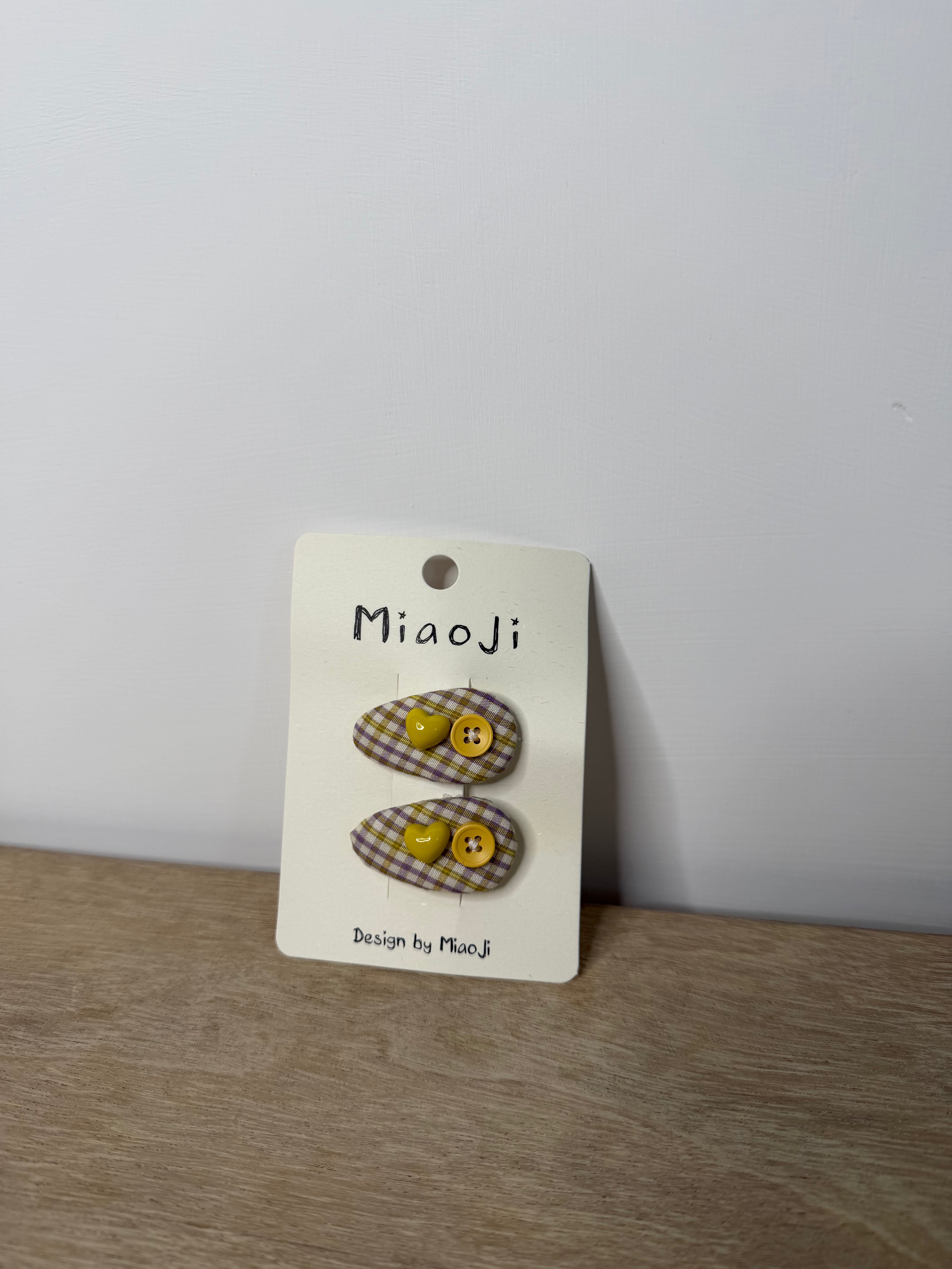 Set Hair Clips Lilla