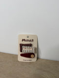 Set Hair Clips Marrone&Bordeaux